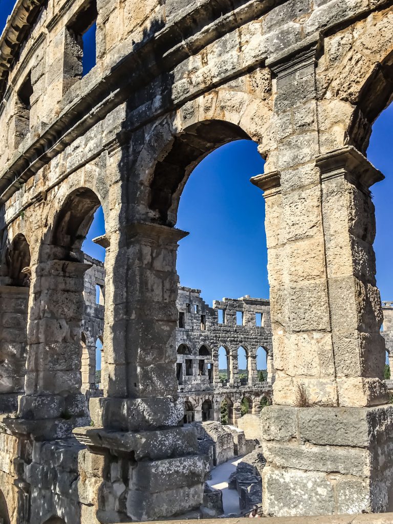 The Amphitheater in Pula