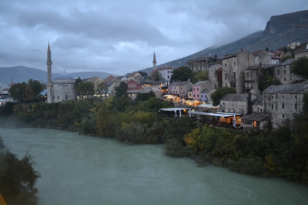 Mostar Old Town View