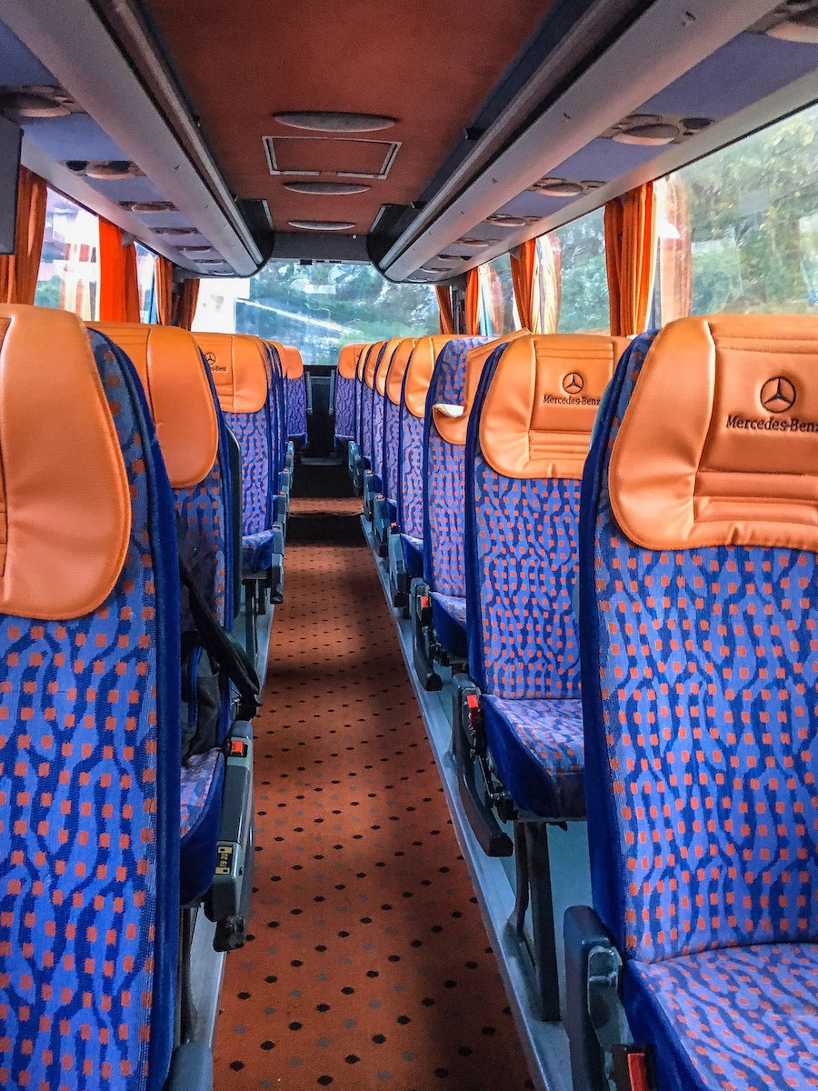 travel by bus albania