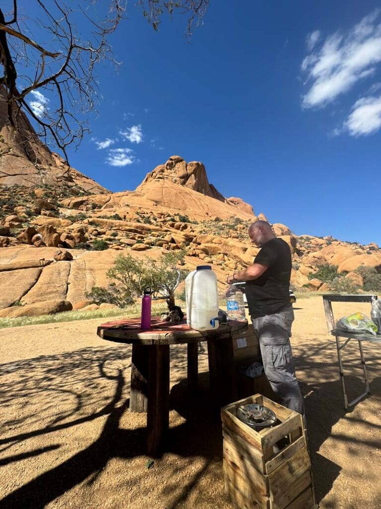 Sam working out what works and what doesn't
