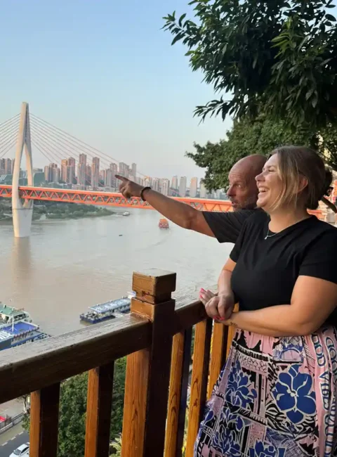 Sam &LIvia in Chongqing China