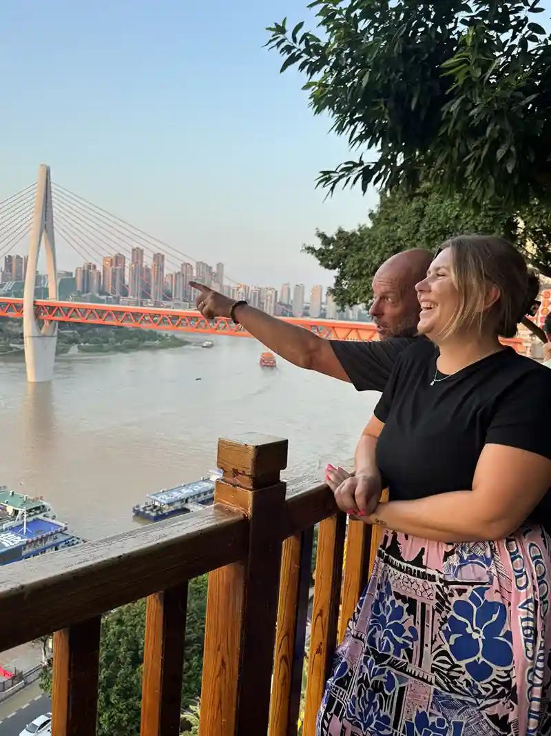 Sam &LIvia in Chongqing China
