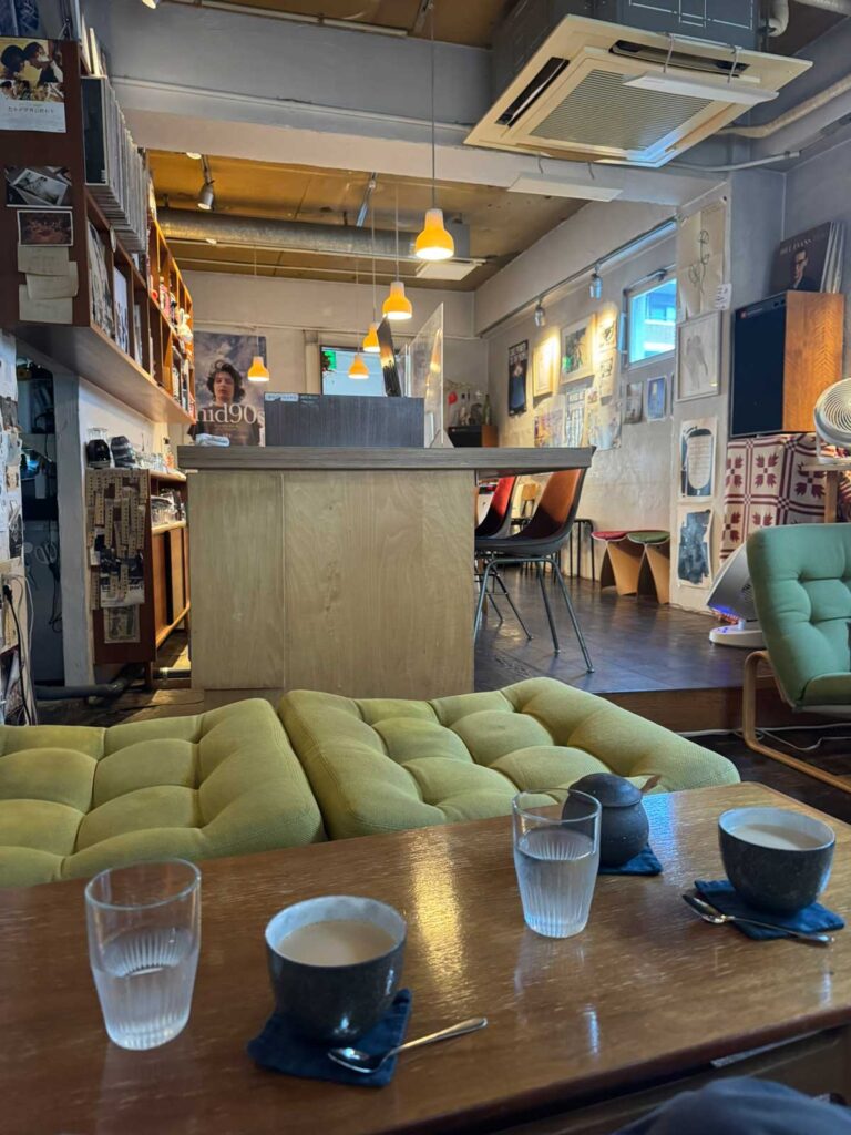Coffee vibes at Petrol Blue
