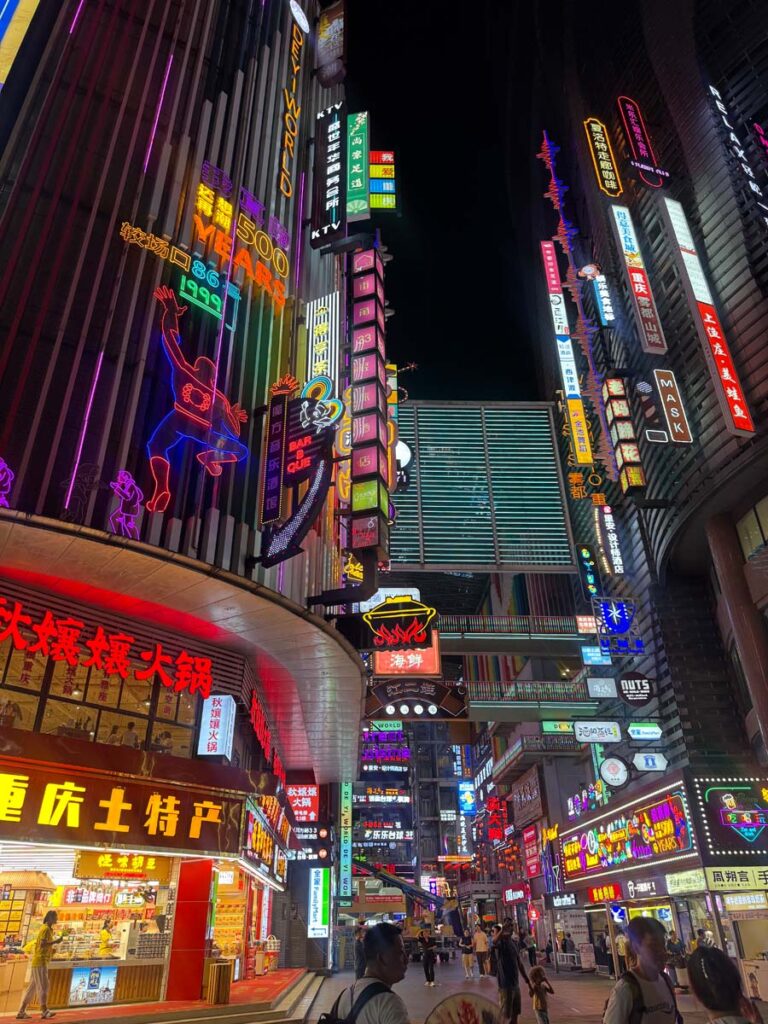 Chongqing by night