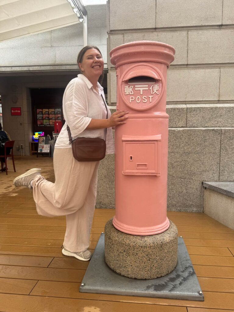 Find the Good Fortune Pink Postbox