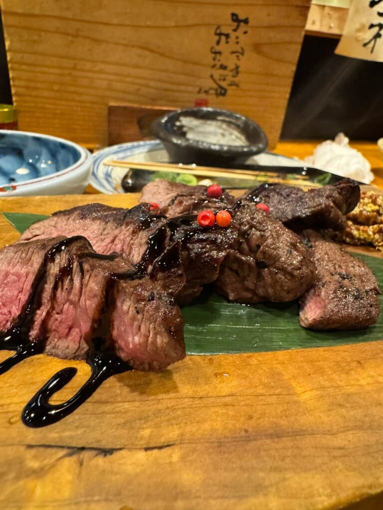 Wagyu at Oideyasu Ookiniya
