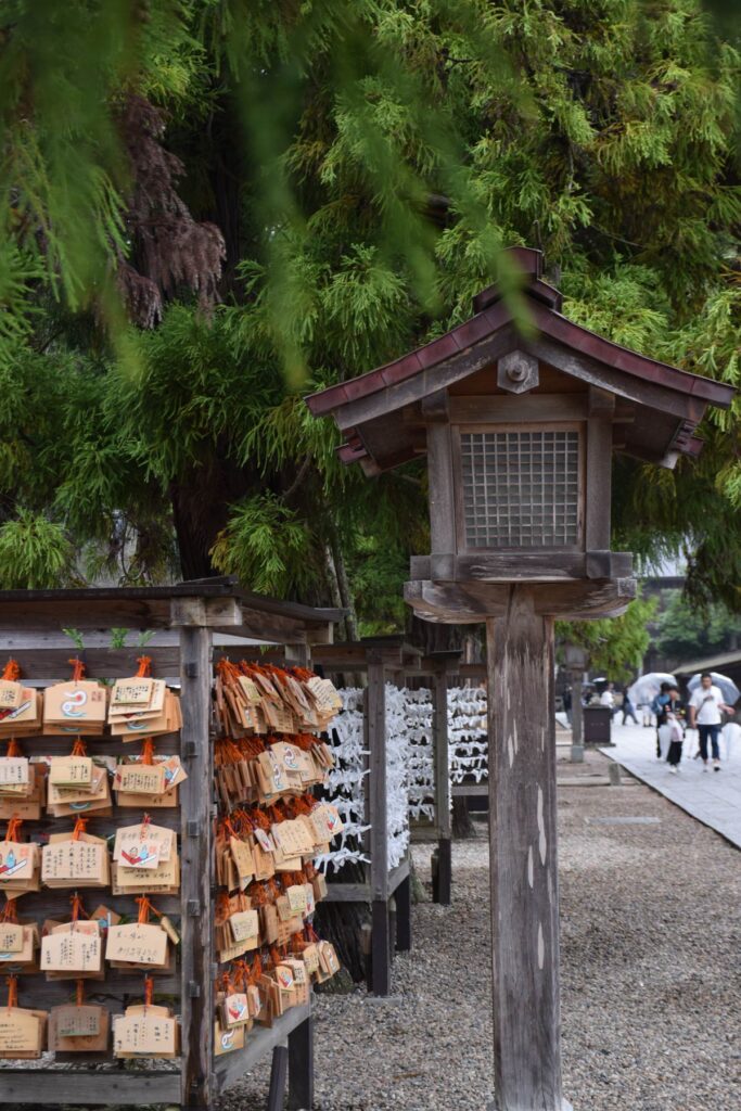 Wishes at Izumo Taisha