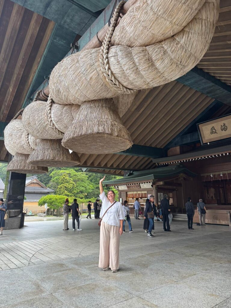 5 ton shimenawa rope at Izumo Taisha