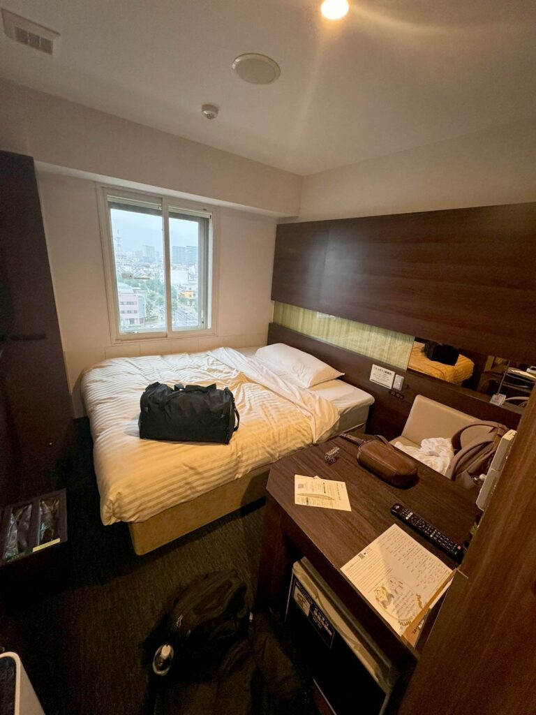 Typical room at Super Hotel Izumo Ekimae