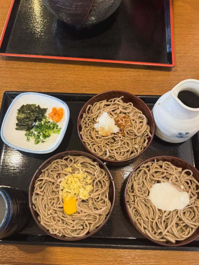 cold soba noodles