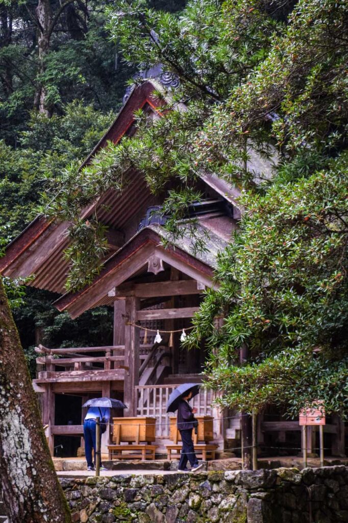 One of the many shrines at Izumo Taisha