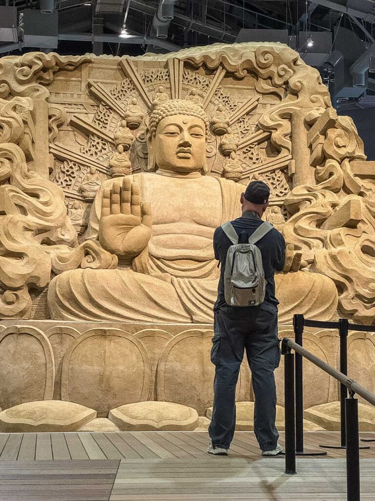 Sand Castle Museum in Tottori