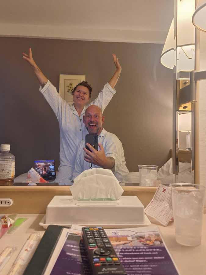 Japanese Business Hotel Pajamas
