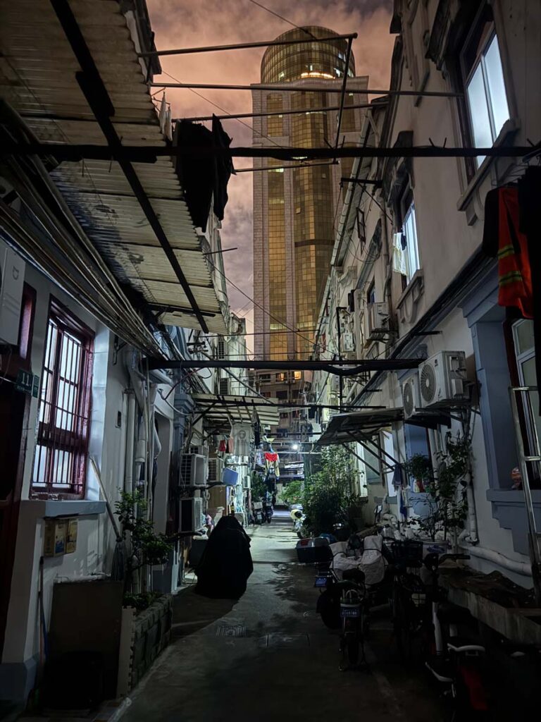 back alley hotel, but totally worth it