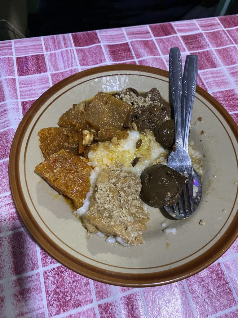 Street food in Solo, Central Java
