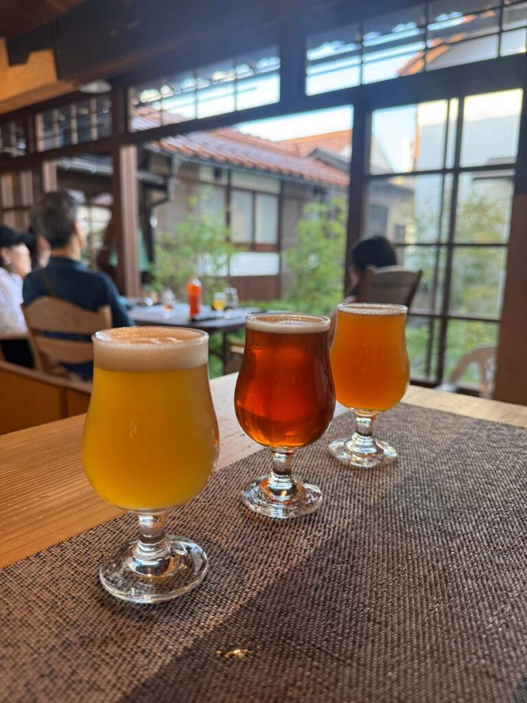 Tasting at BrewLab KURAYOSHI