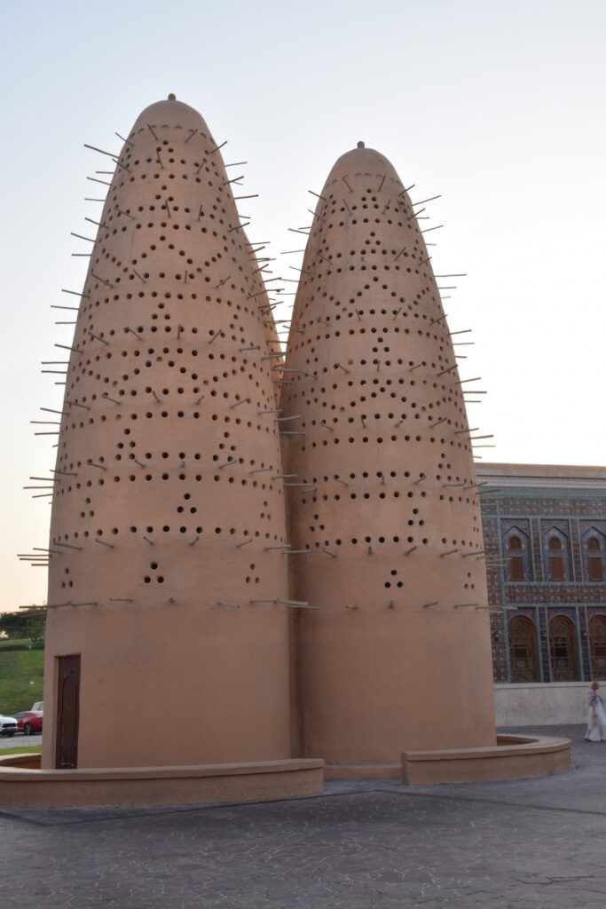 Traditional pigeon towers at Katara Cultural Village