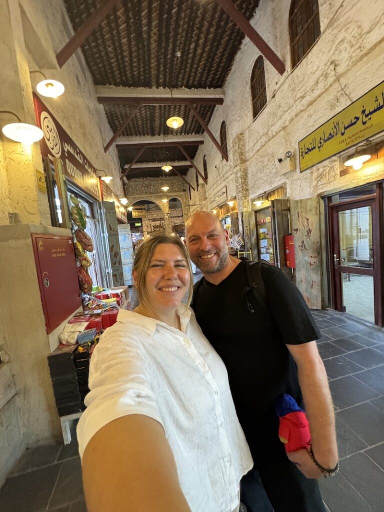 Traditional shops and restaurants in Souq Waqif, Doha