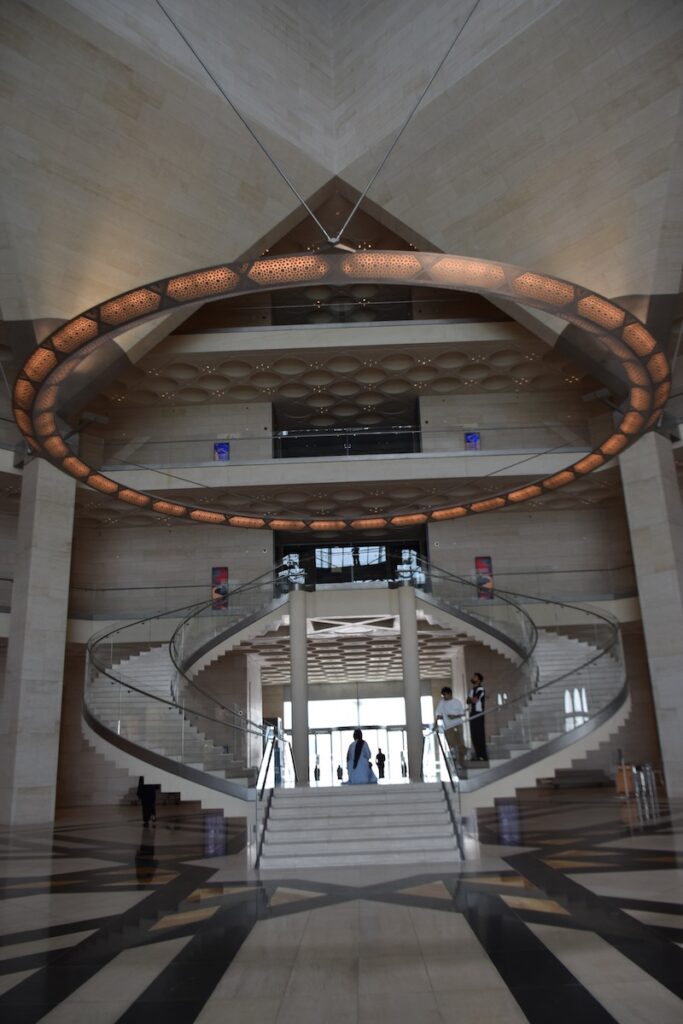 Inside the Museum of Islamic Art in Doha