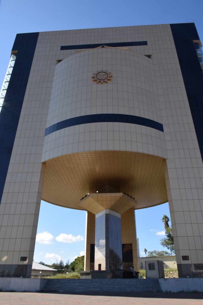 Independence Memorial Museum in central Windhoek, Namibia