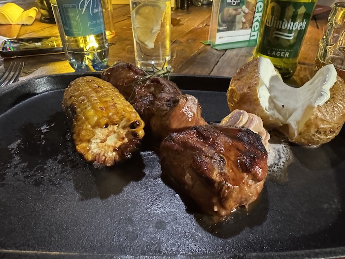 Game meat served at Joe's Beerhouse in Windhoek