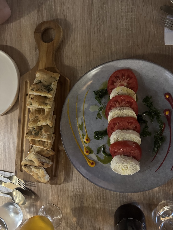 Italian food at Bastsa & Pasta, Kigali
