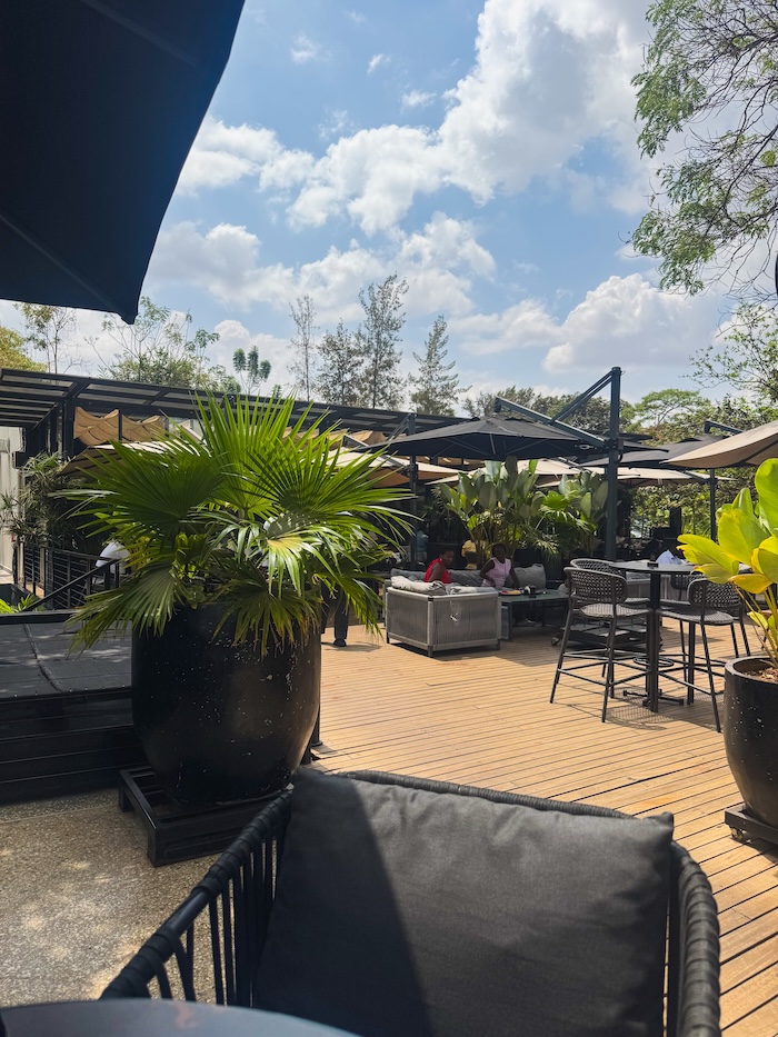 Kivu Noir café in Kigali