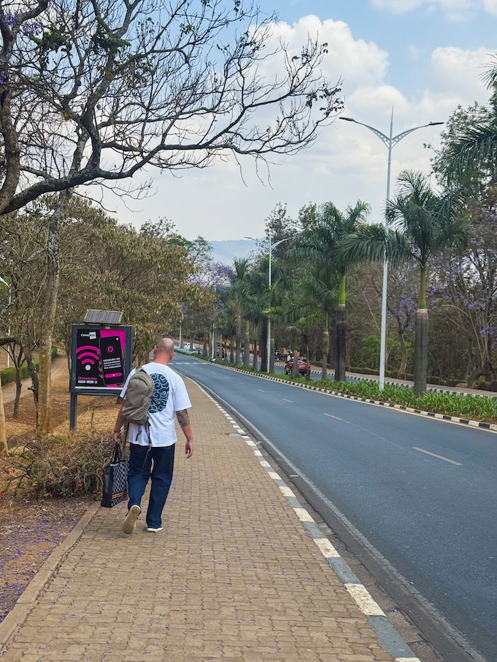 Street in Kigali, Rwanda