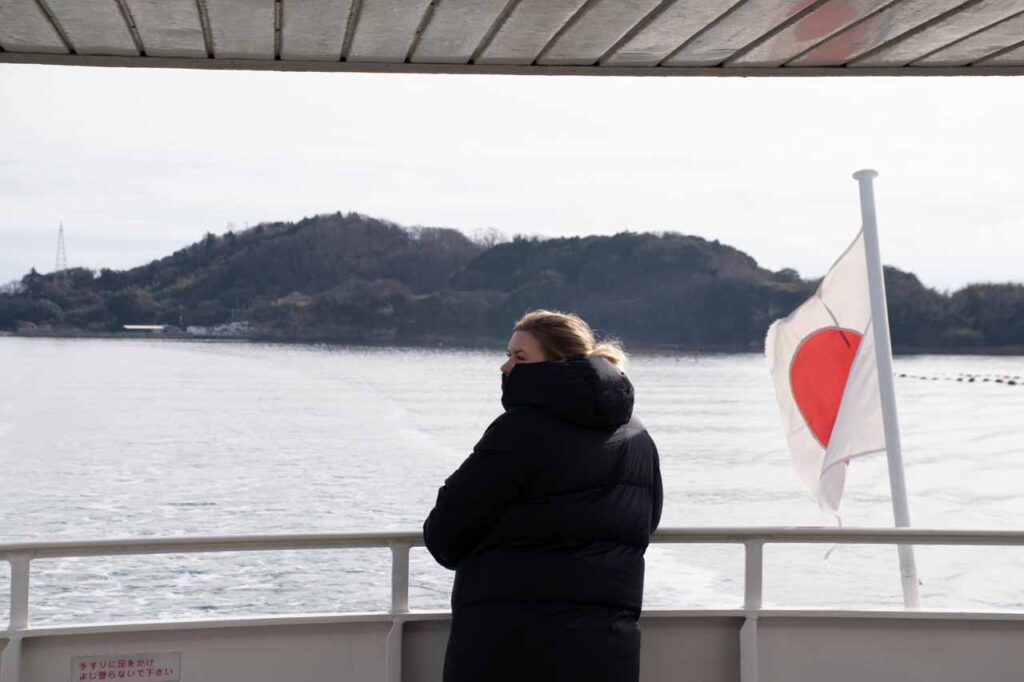Matsushima island boat tour