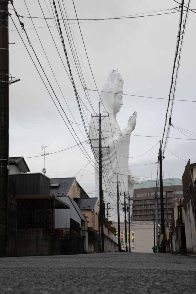 Street view of Sendai Dai Kannon