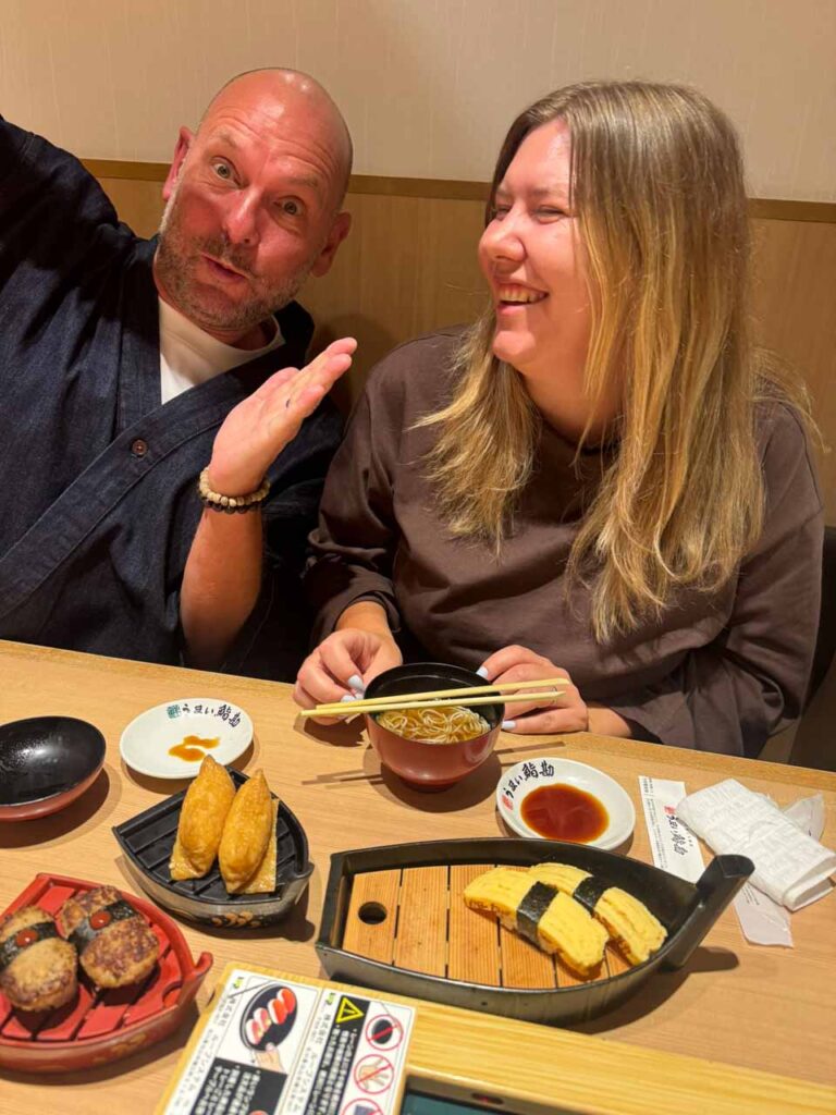 Ushiiii! Sam loves Sushi