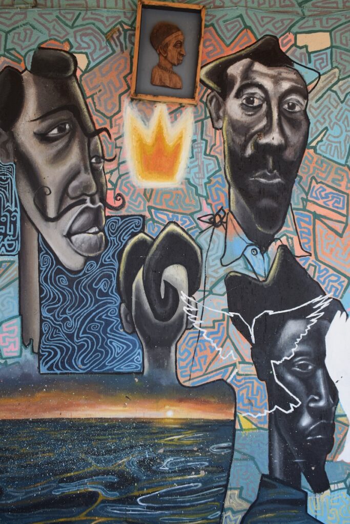 street art at Inkingi Arts Space in Kacyiru, Kigali