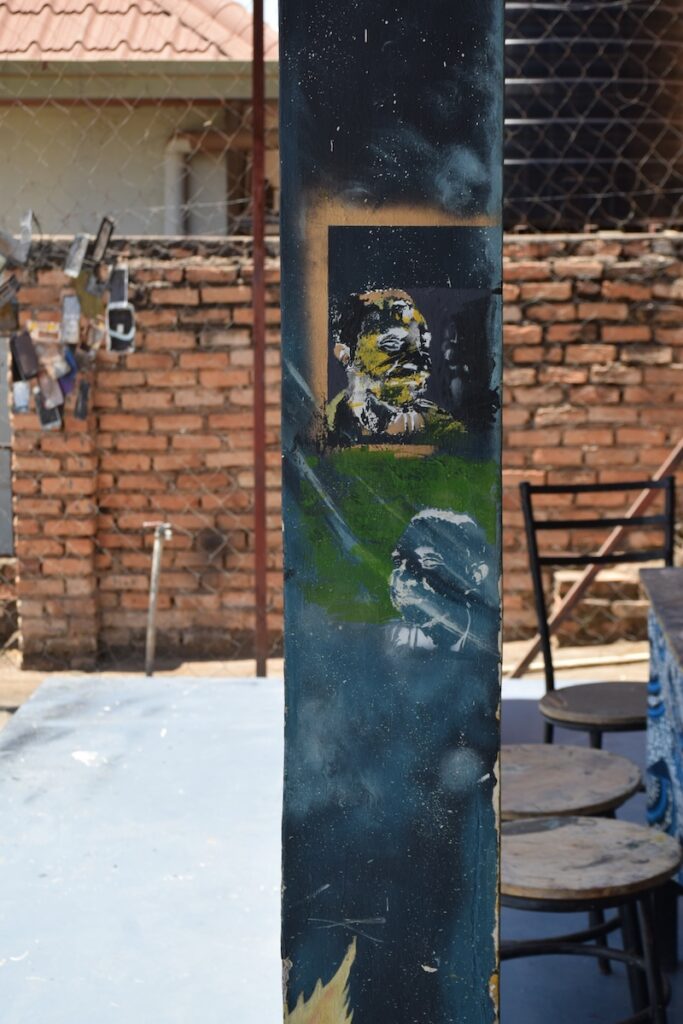 street art at Inkingi Arts Space in Kacyiru, Kigali