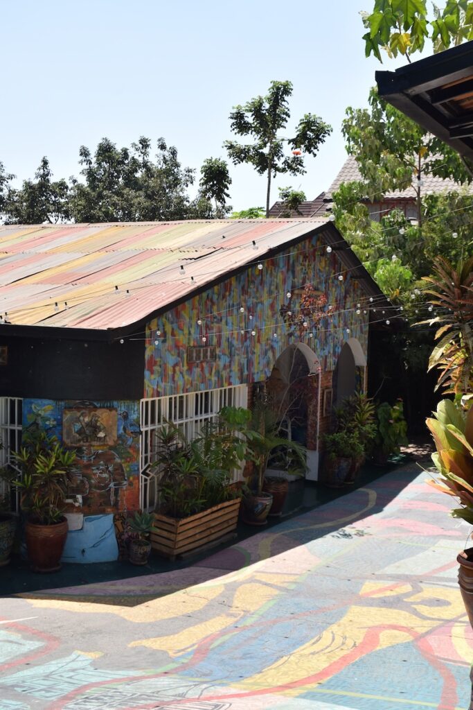 Entrance to Niyo Arts Center in Kacyiru, Kigali