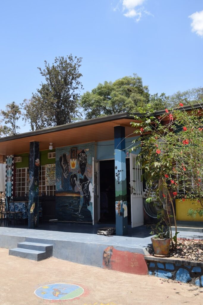 Entrance to Inkingi Arts Space in Kacyiru, Kigali
