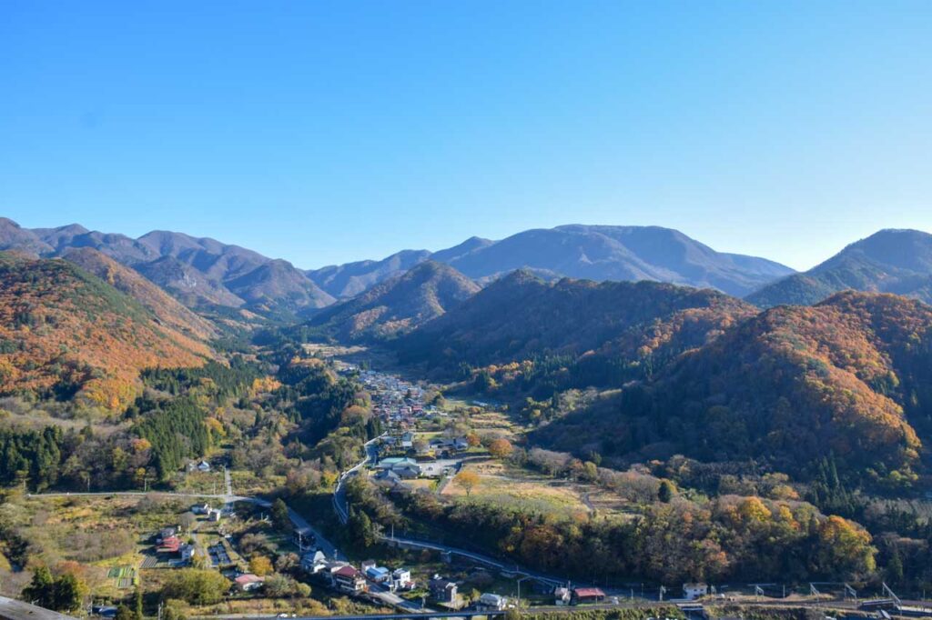 Views over Yamadera