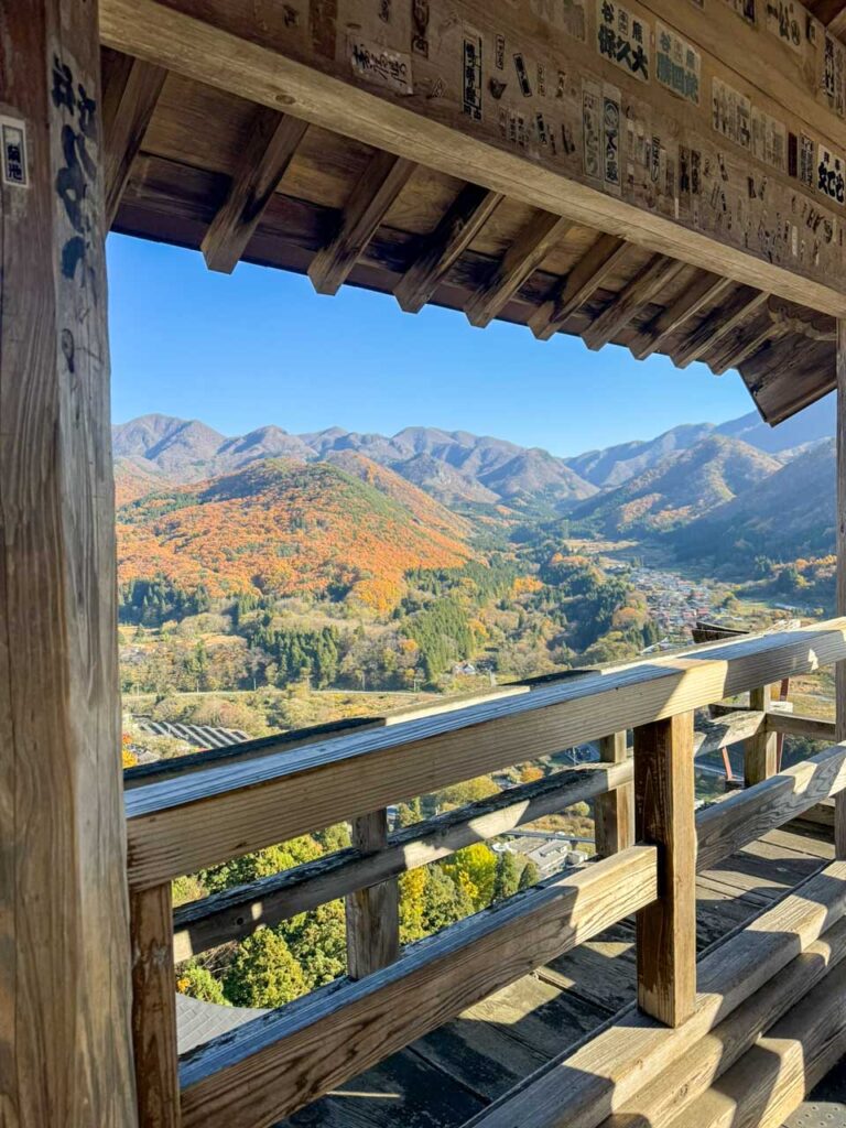 Yamadera Views in the fall