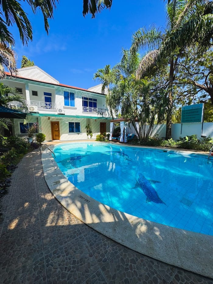 Swimming pool at La Fattoria Resort in Nyali