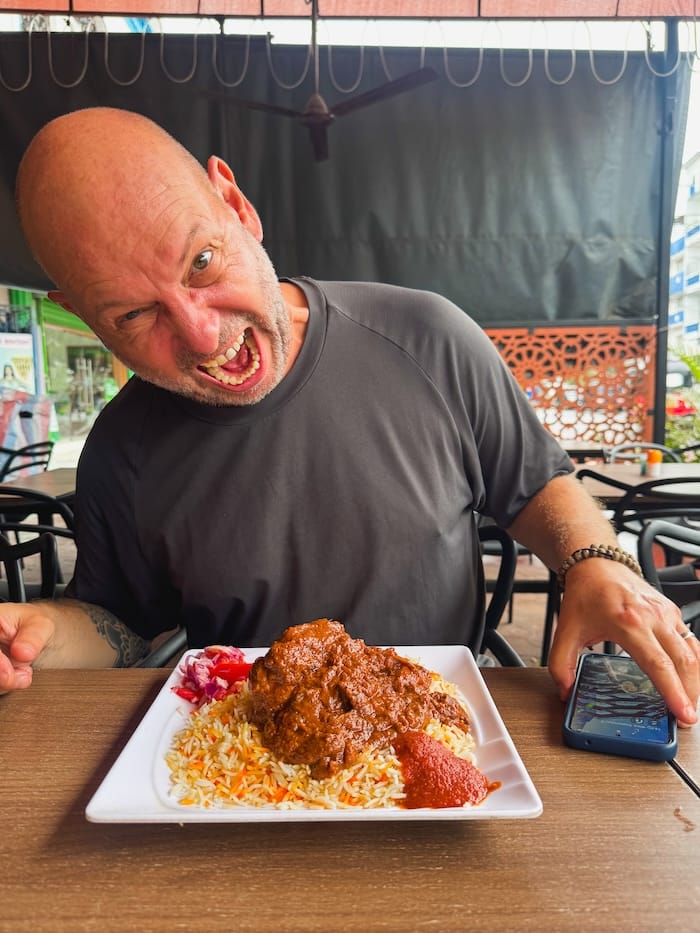 Tarboosh Restaurant in central Mombasa