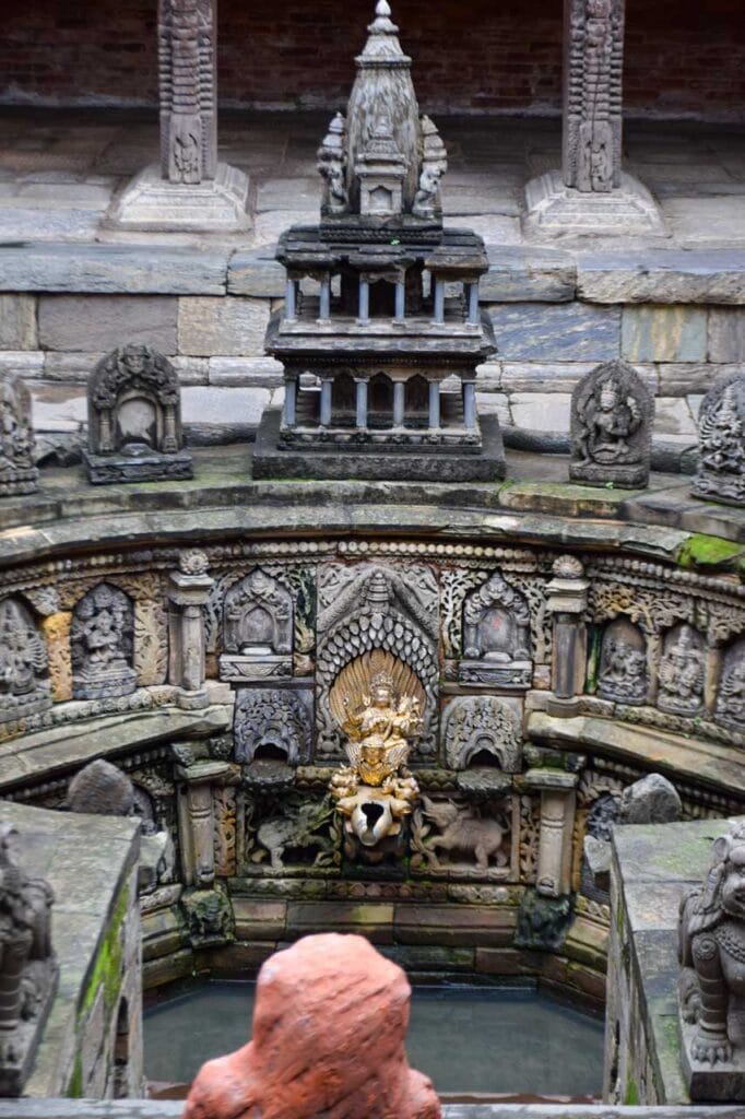 Water Fountain inside Patan Museum