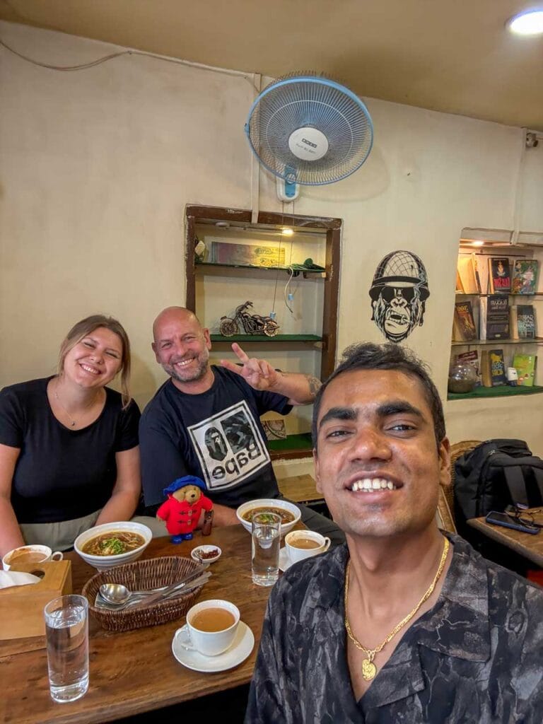 Our food tour guide